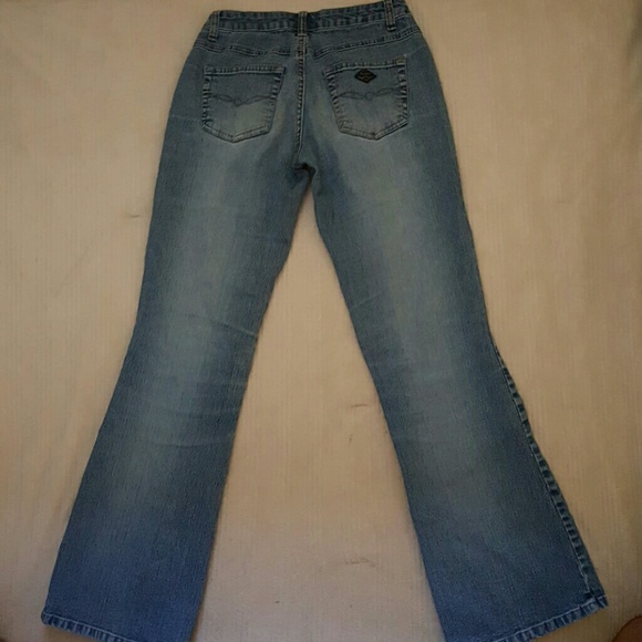 ANGELS DISTRESSED JEANS, WOMEN'S SIZE 5 - Picture 3 of 3