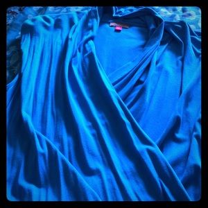 Vince Camuto blue sleeveless top