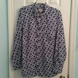 Merona button up shirt