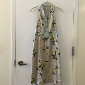Anthropologie Floral Print Dress