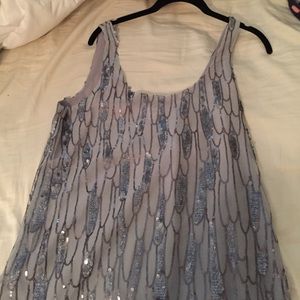BB Dakota glitter tank top