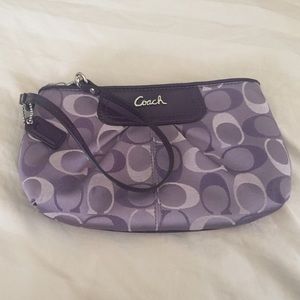 Coach wristlet