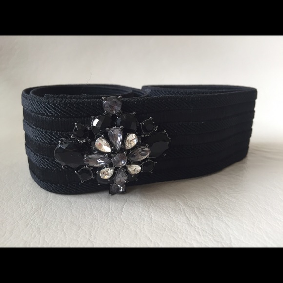 LOFT waist belt with rhinestones