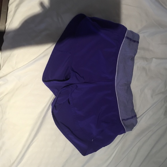 LULULEMON purple shorts