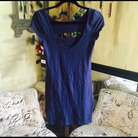 Guess Navy Sexy Dress - Picture 2 of 4