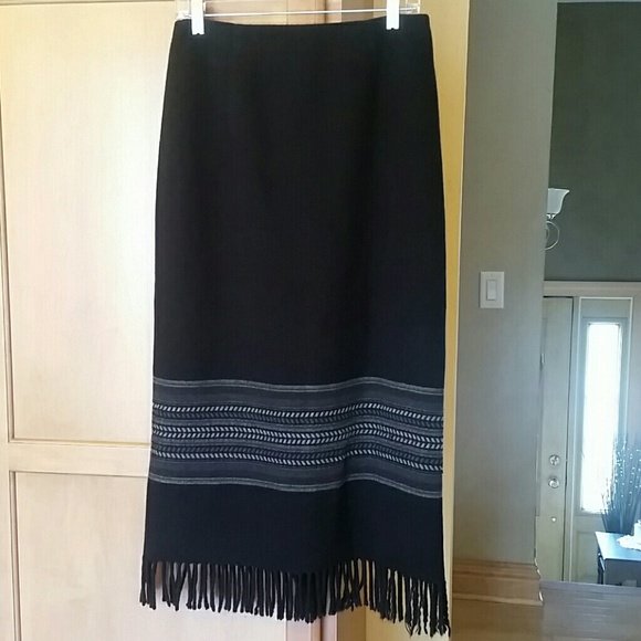Woman's long skirt