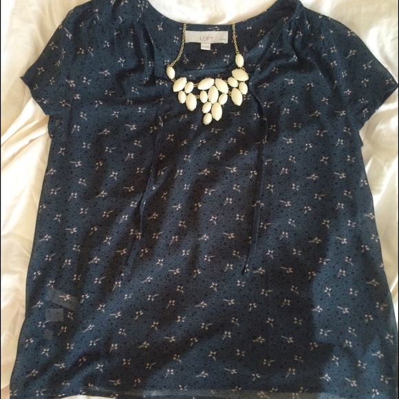 Ann Taylor LOFT Sheer Top