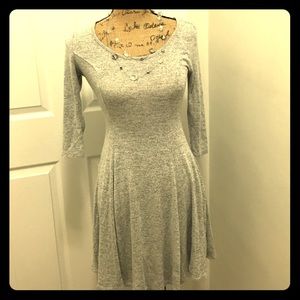 Gray swing dress 😎