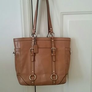 COACH Leather Shoulder Bag