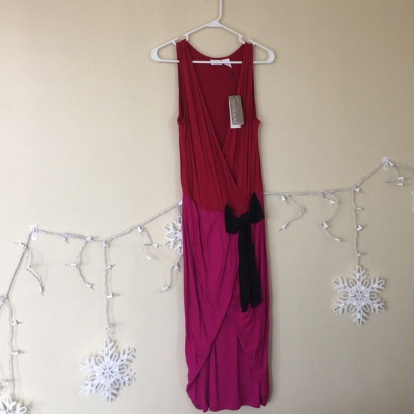 Spiegel dress with bow detail