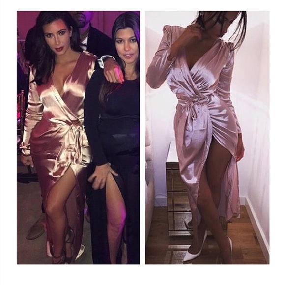 ❌SOLD❌Champagne maxi dress size small