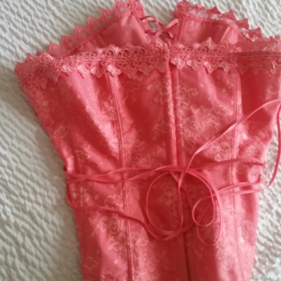 Frederick's of Hollywood Pink Corset