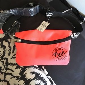 Pink fanny pack