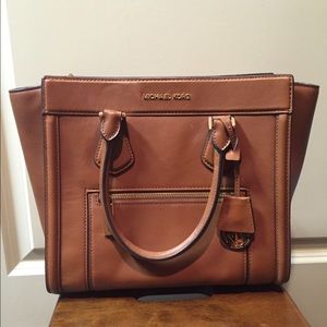 Michael Kors leather satchel