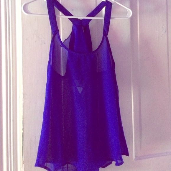 Flirty tank with attractive back detail