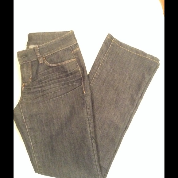 ANN TAYLOR LOFT Modern Fit Jeans SZ 28 Dark Wash - Picture 2 of 4