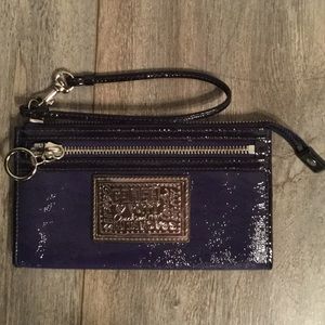 Coach Poppy wristlet