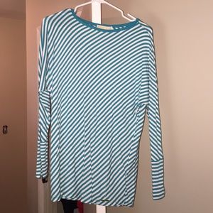 Michael Kors Striped Long Sleeve Shirt