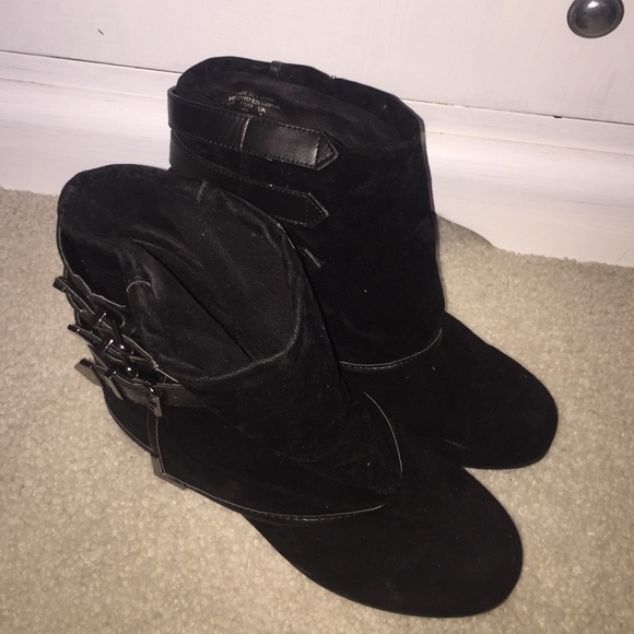 Black booties