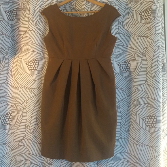 H&M tan dress