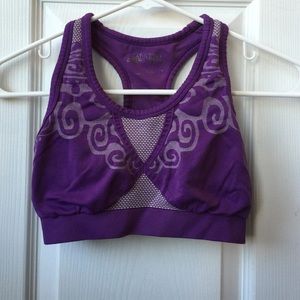 Athleta size S purple sports bra