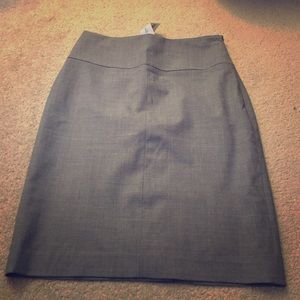 NWT Banana Republic Gray Suit skirt