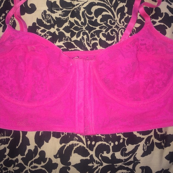 Free People Hot Pink Bandeau - Picture 2 of 4
