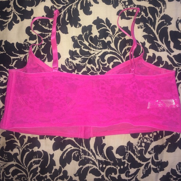 Free People Hot Pink Bandeau - Picture 3 of 4