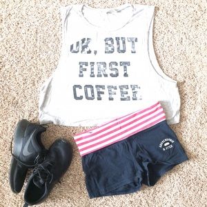 🚫Gifted🚫 Cute Statement Crop Tank