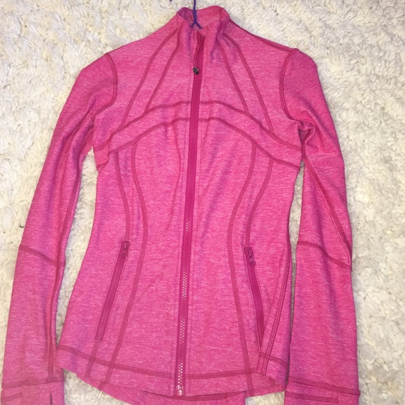 Lululemon Define Jacket in Heathered Magenta