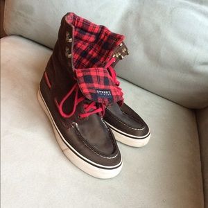 Sperry Top Sider High Tops Women's Size 8