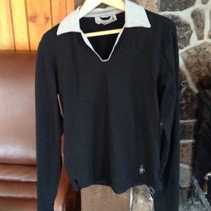 Smartwool V-Neck Polo Sweater