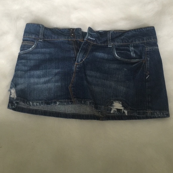 Jean mini skirts size 9