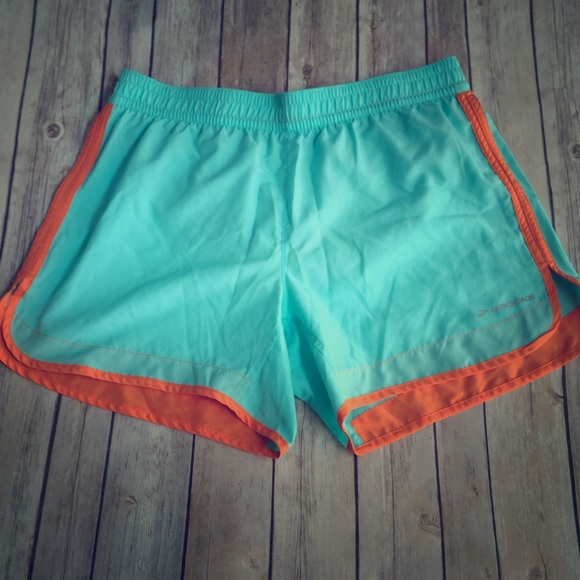 NWOT Tiffany Blue and Orange Shorts