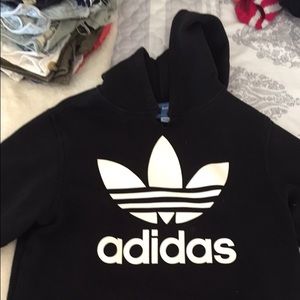 Black adidas hoodie