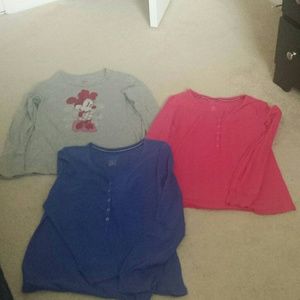 3 Pajamas Shirts