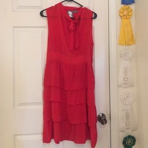 Red dress size 10