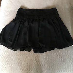 Black skirt