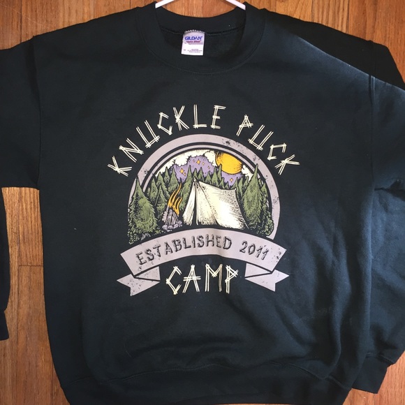merch Tops - knuckle puck crewneck