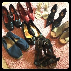 Bundle of 8 Pairs of shoes size 8,5