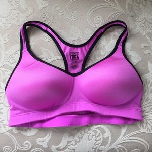 PINK yoga sports bra