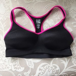 PINK yoga sports bra