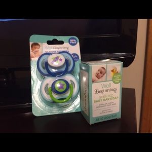 Baby Pacifier & Soap