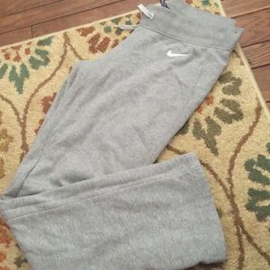Grey Nike sweat pants