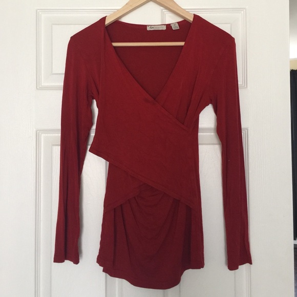 Red Maternity Top Size Extra Small