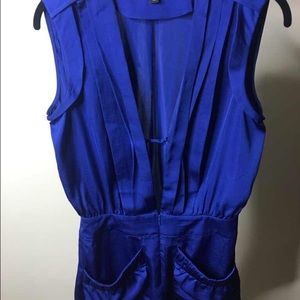 Royal blue bebe jumper