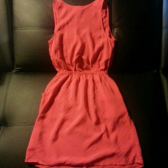 *NWOT* Mossimo Pink Knee Length Dress - Picture 2 of 4