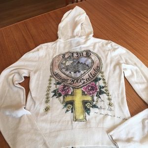 L.A.M.B. Cashmere hoodie. Spring 05' Collection