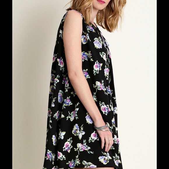 ❗️Floral Tank Slip Tunic Dress - Picture 3 of 3
