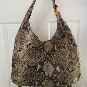 LOWER PRICE Michael Kors snakeskin  shoulder bag
